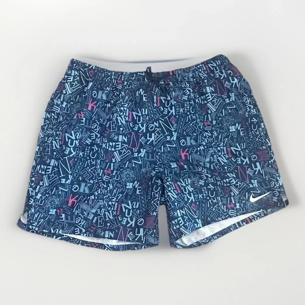 Men's Nike Bender 7 in Volley Board Shorts, Court Blue, Swim Trunk, Size XXL